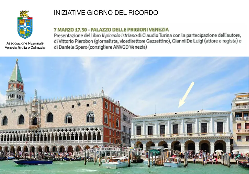 Invito presentazione del libro Il Piccolo Istriano, foto 2 di 3