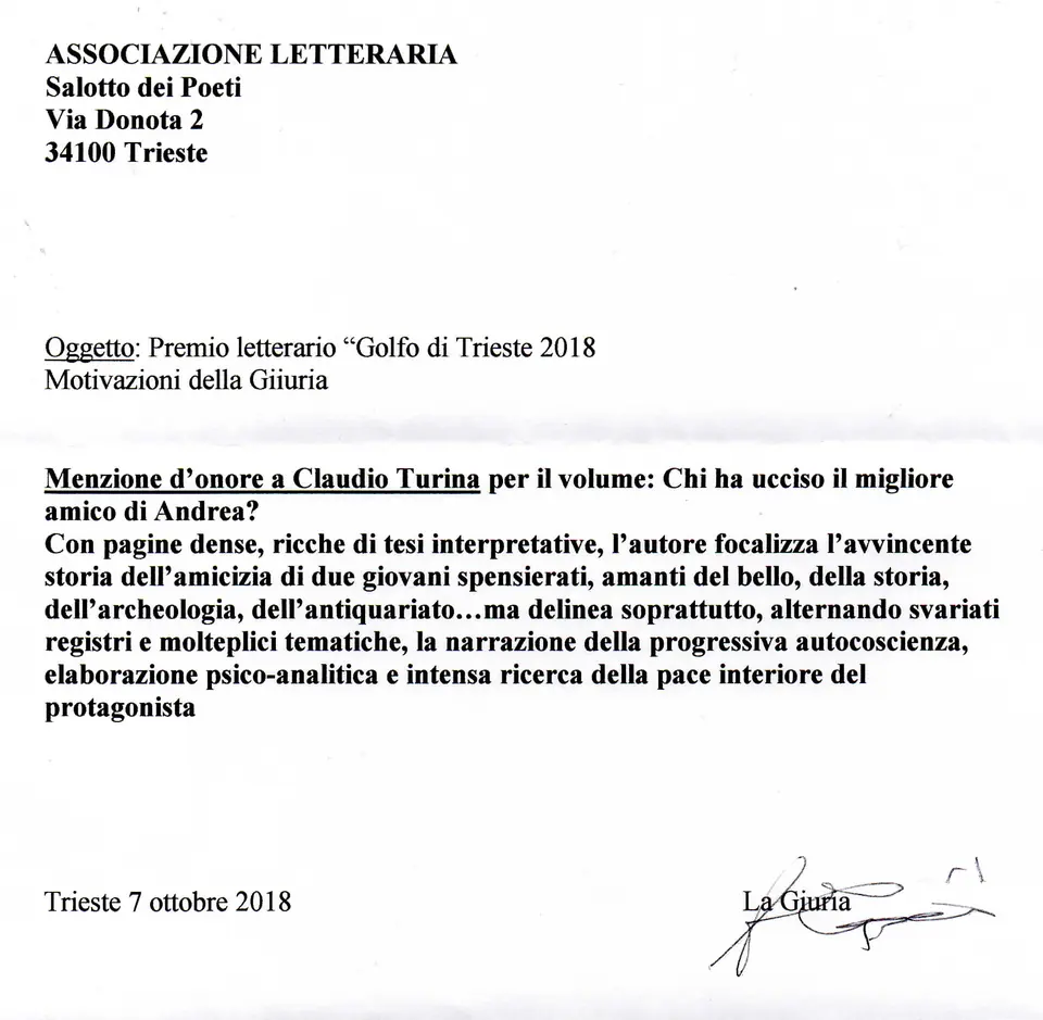 Premio Golfo Trieste – Salotto dei Poeti 7 Ott. 2018, foto 6 di 6